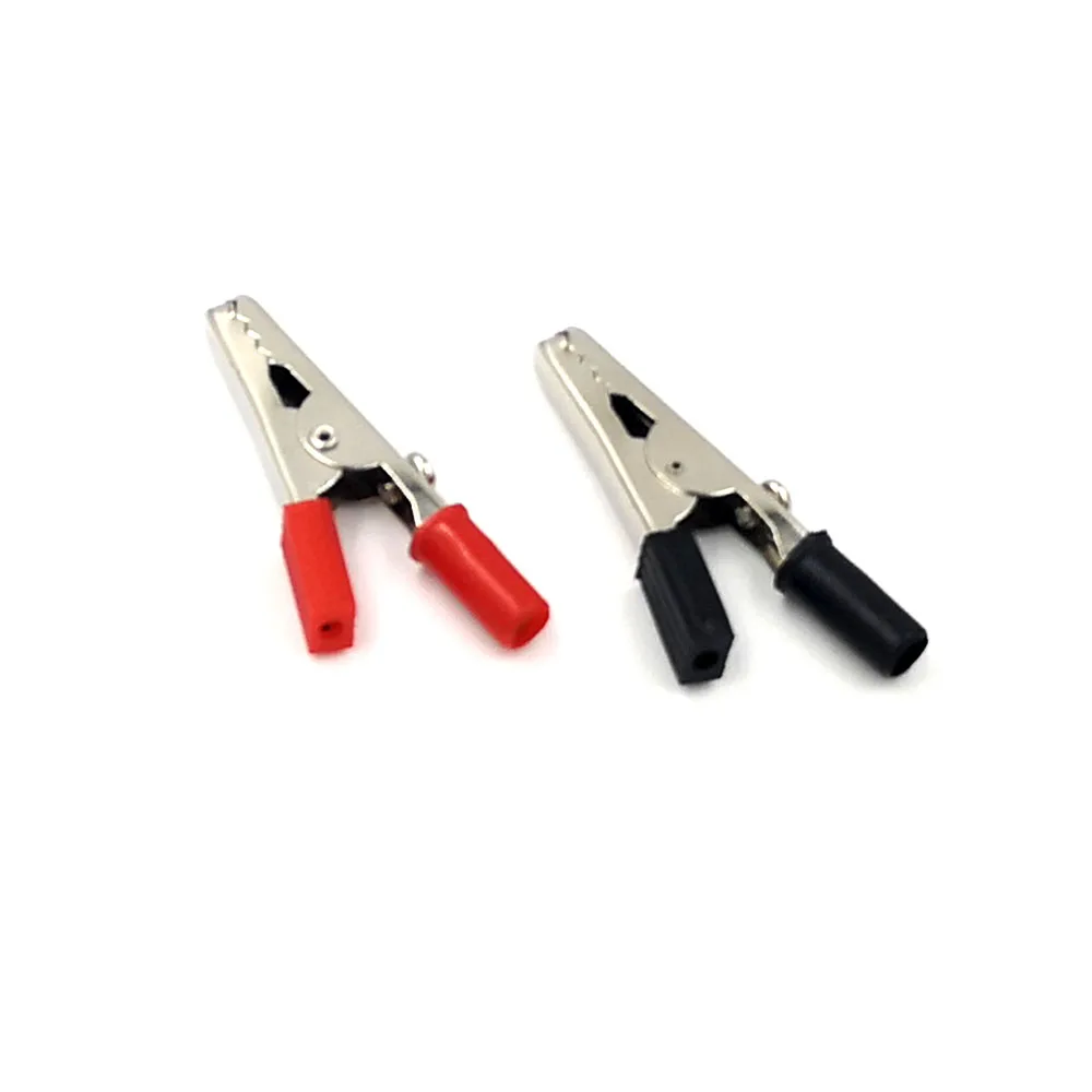 Зажим для аккумулятора Электрический зажим-крокодил зажим для тестера