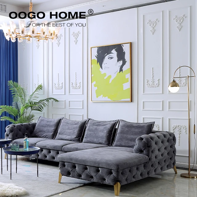 
American Luxury Style Meubles Modernes Furniture Violino Leather Sofa 