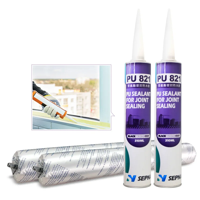 one component construction adhesive polyurethane bonding glue sealant for anti-wall airport runway plaza