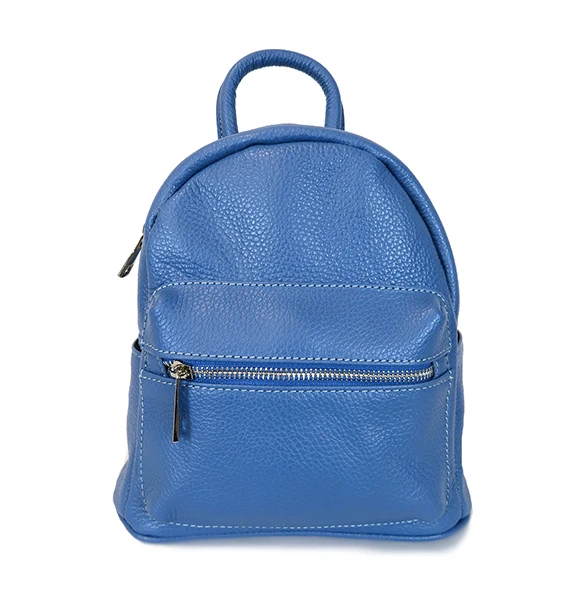 Top Sale Italy Brand Unique Design Sporty Style Genuine Leather Backpack For All Season For Export