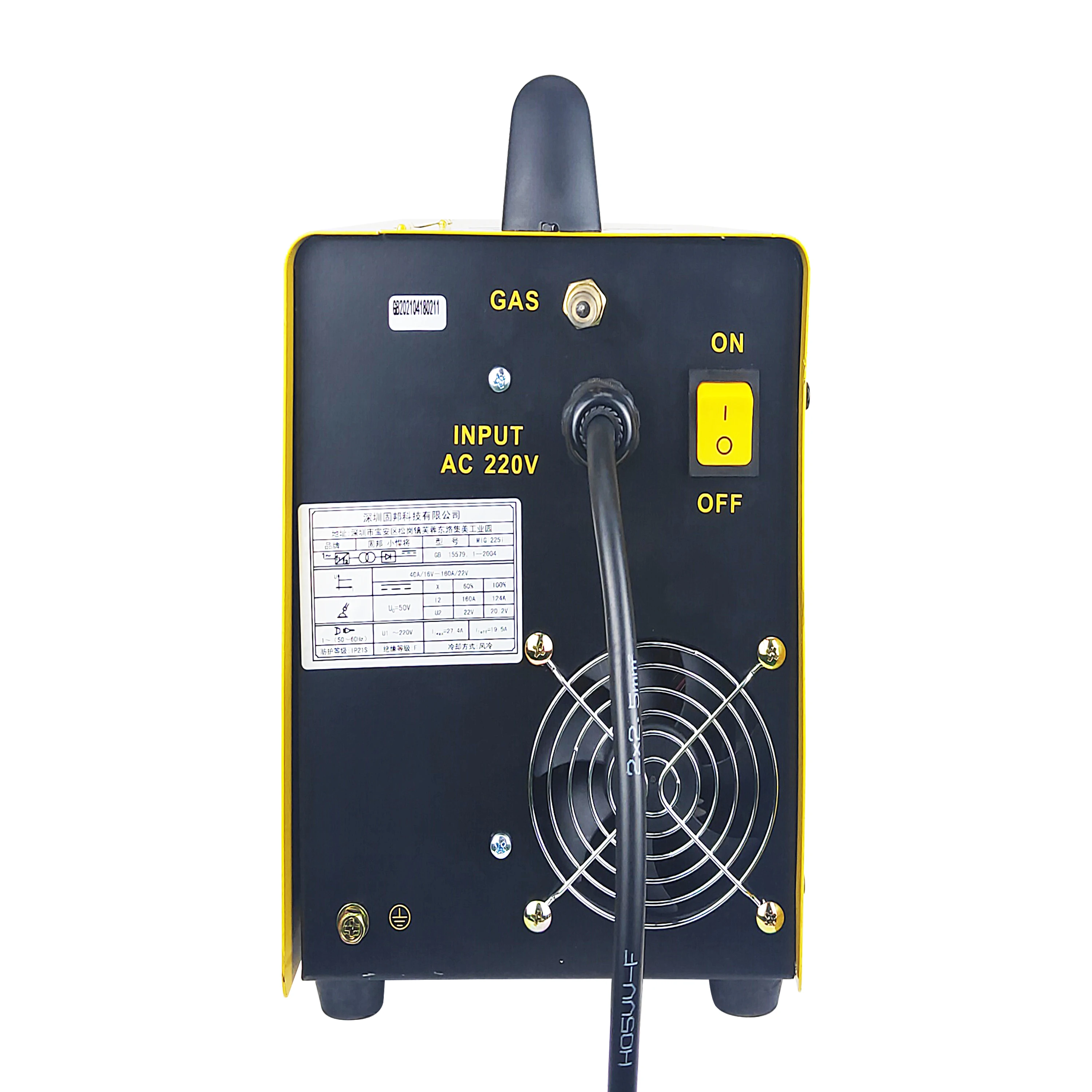 
Portable multifunctional 5 in 1 200amp 5Kg flux-cored wire IGBT Inverter MIG/MAG Welding Machine 