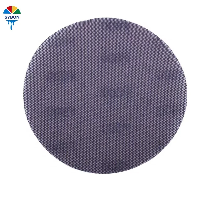 6 inch Premium Ceramic Grain Sanding  Excellent Cutting Performance Mesh Sanding Disc For Car Polishing