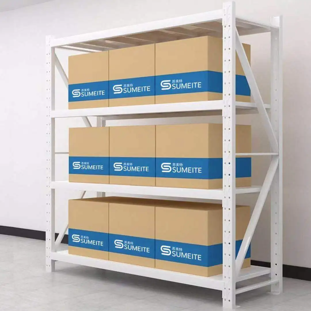 Boltless Adjustable Industrial Heavy Duty Pallet Racking System Warehouse Steel Metal Storage Racks Shelving Units