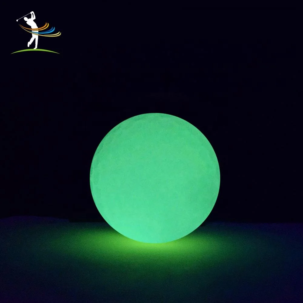 Best Selling  Luminous Ball Masterpiece Golf Ball For Dark Night Golf