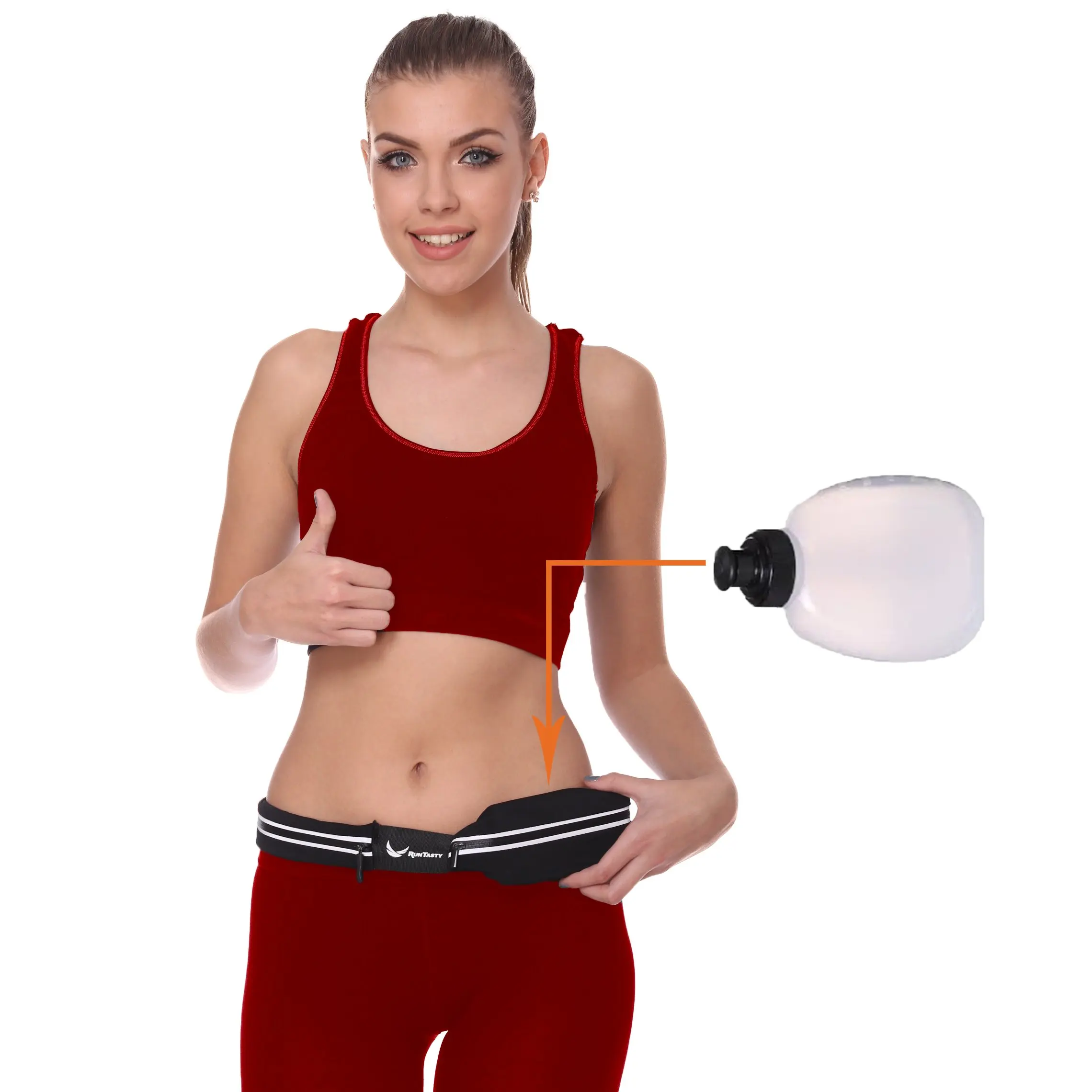 10 oz BPA Free Water Bottles for the Running Full compatibility with most Running Fuel Belts and Fanny Packs on the Market