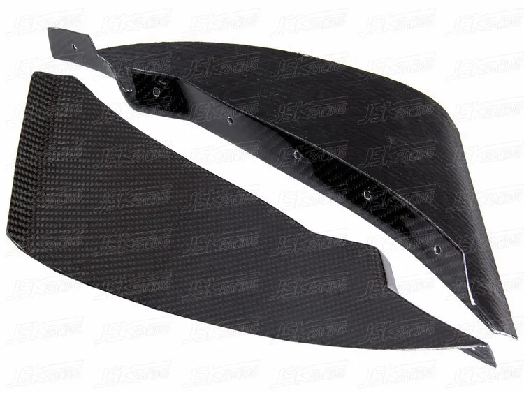 JSK STYLE CARBON FIBER FRONT BUMPER CANARDS (4 PCS) FOR 2003-2005 NISSAN 350Z Z33