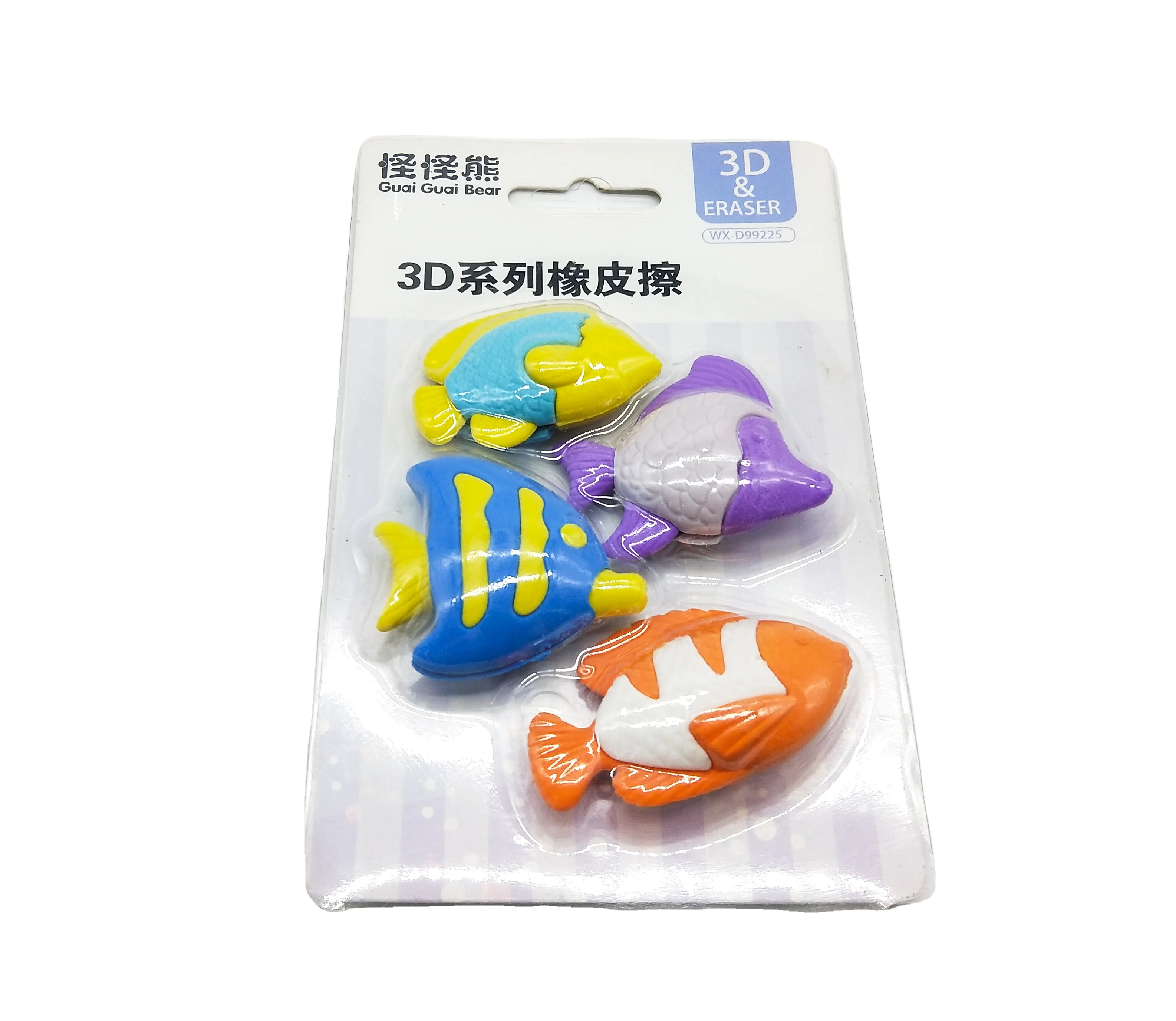 Animals Erasers Kids Puzzle 3d Eraser