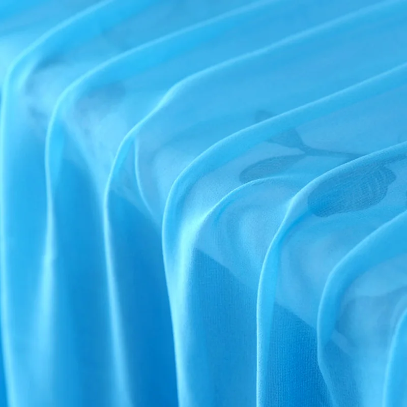 Шелковый жоржет 8 мм, ширина 114 см, 45 дюймов, продается Ярдом, цвет № 02