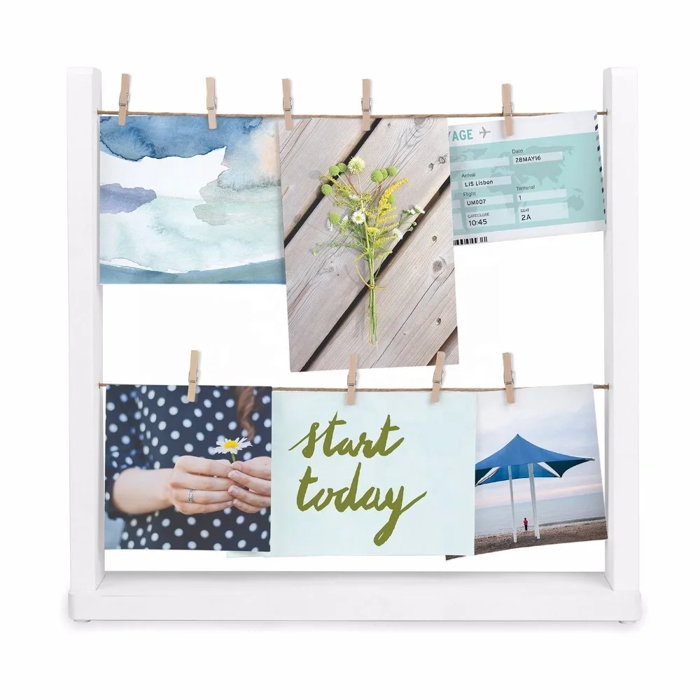 
Family Picture Frame Collage With Clip Of 12 Picture for Home Decoration 