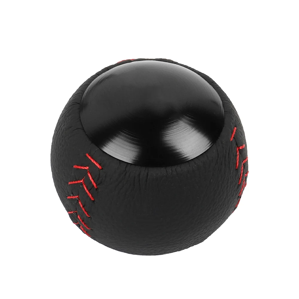 JDM Factory Sales Universal Car Shifter Ball Billet Manual Luxury Cnc Control Daf Drift Style Gear Leather Shift Knob With Logo