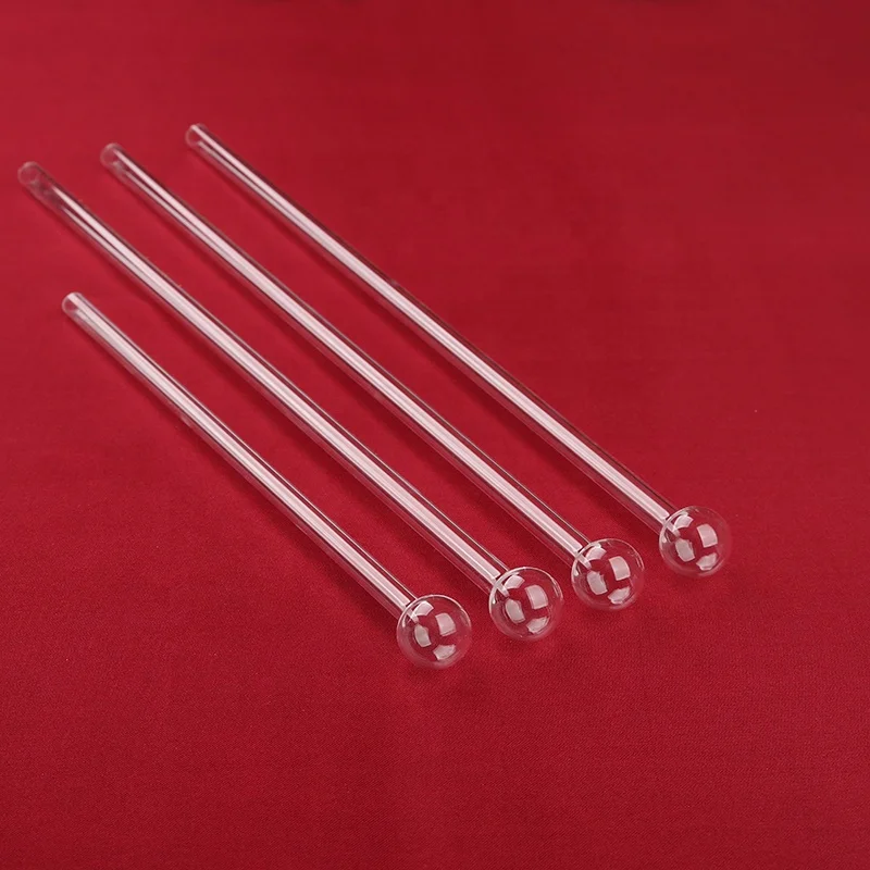 BET sample calibration tube adsorption tester tube heat resistant transparent quartz glass tube quartz ball