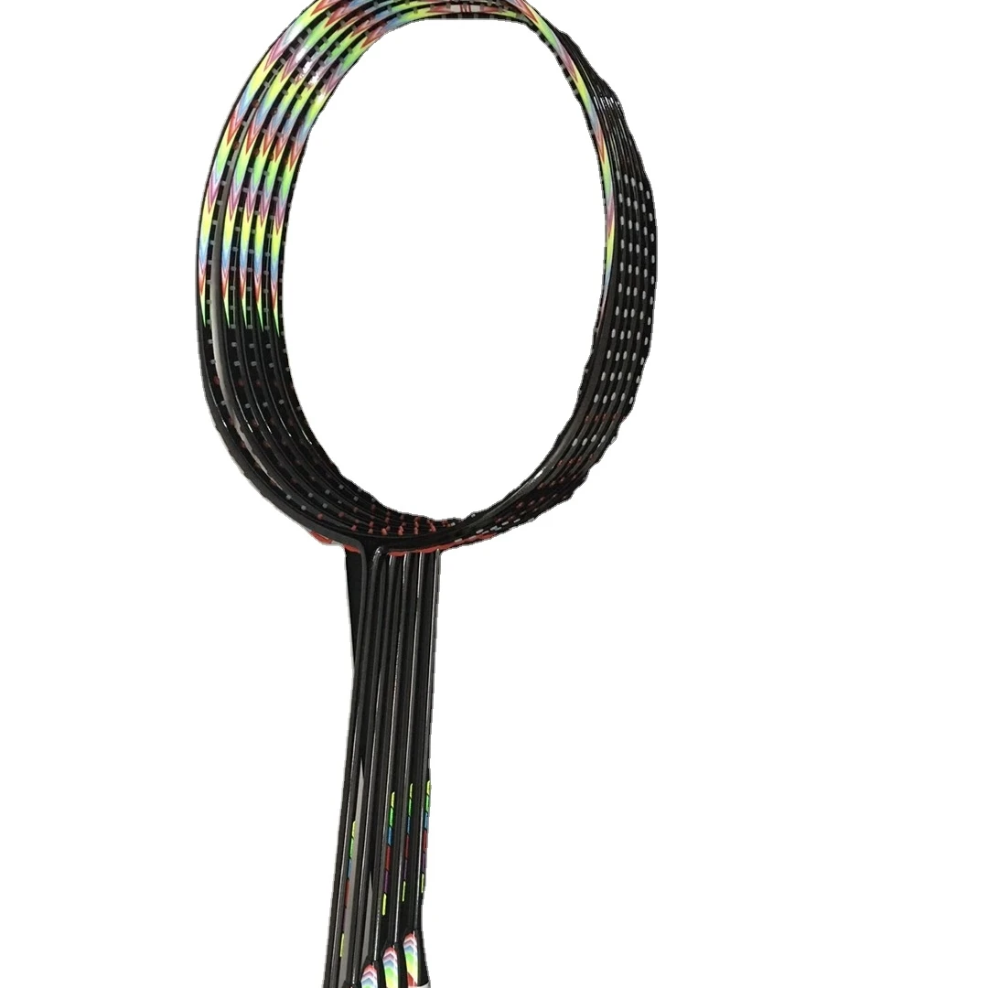Outdoor Sports Badminton Racket Carbon Fiber Badminton Racket Customize