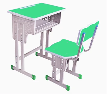
Factory price hot sale cheap school furniture student desks and chairs environmentally friendly practical study desks 