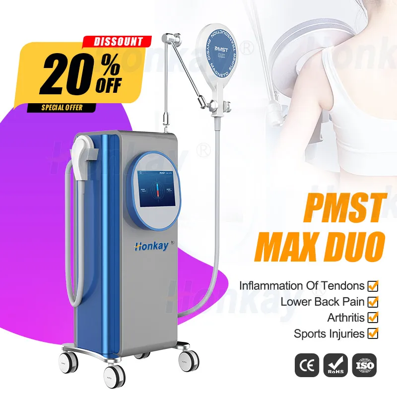 2 Replaceable Handle Pmst Max Physio Magneto Pemf Physical Machine Magnetic Therapy Machine Pain Relief Physiotherapy Device