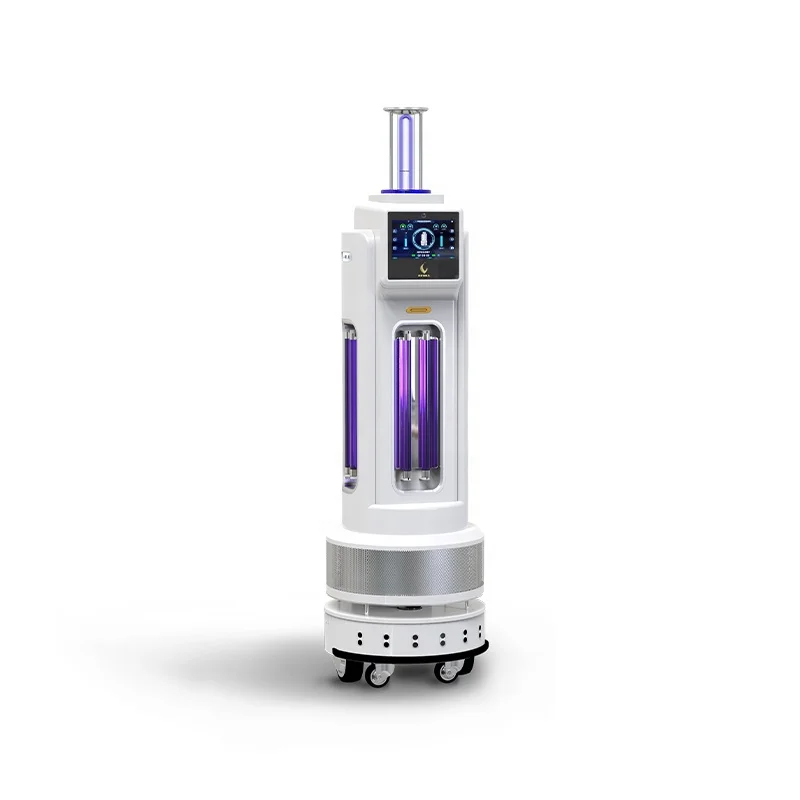 air disinfection robot pulsed UV light sterilizer medical use hospital equipment