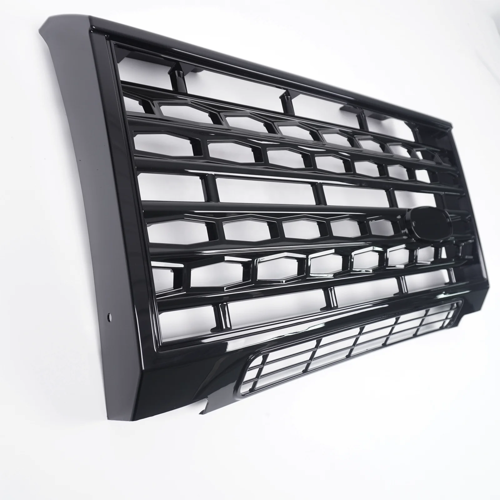 BLACK ADVENTURE FRONT GRILLE FOR LAND ROVER DEFENDER 90 110 130