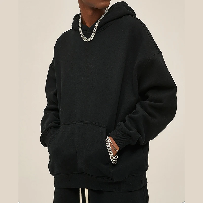 Custom Man Full Zip Up Hoodies High Quality Blank Cotton Low MOQ Embroidery Hoodies for Men/