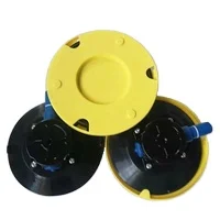 3 4.5 6 Inches Aluminum Alloy Air Manual Pump Suction Cup M6 M8 Screws Rubber Vacuum Suction Lifter For Action Camera And Car