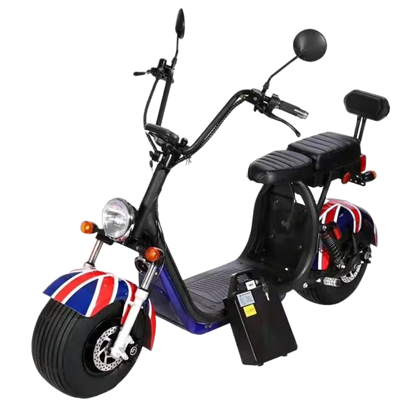 Removable lithium battery europe warehouse citycoco motorscooter EEC / COC Certification