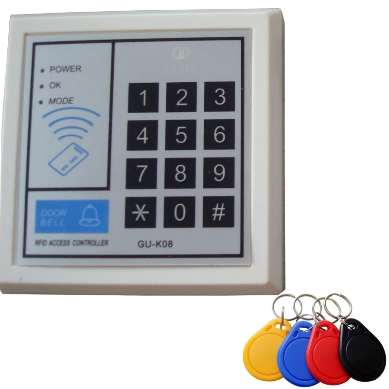 Touch card password fingerprint access control machine electronic access control system all-in-one machine