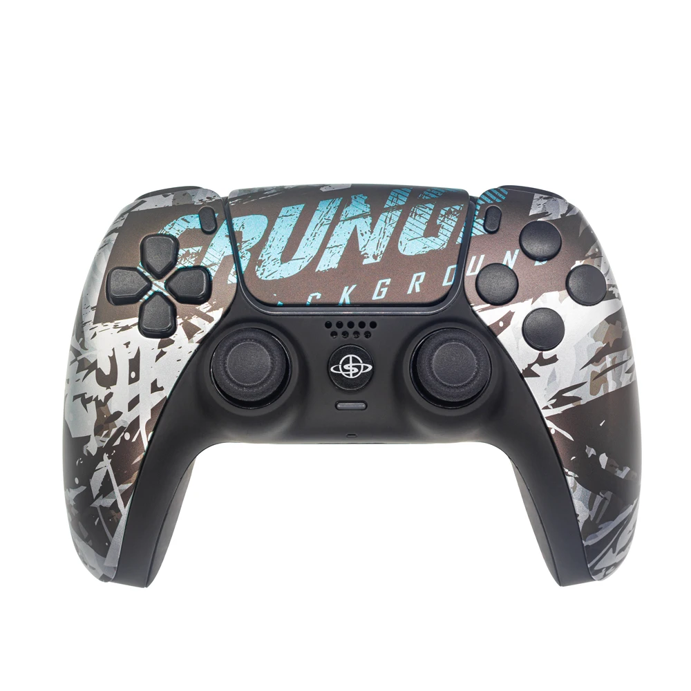 Customized DIY Controller Designs Face Plate Front Shell Back Case Touchpad Pattern Solid Controller Button for PS5