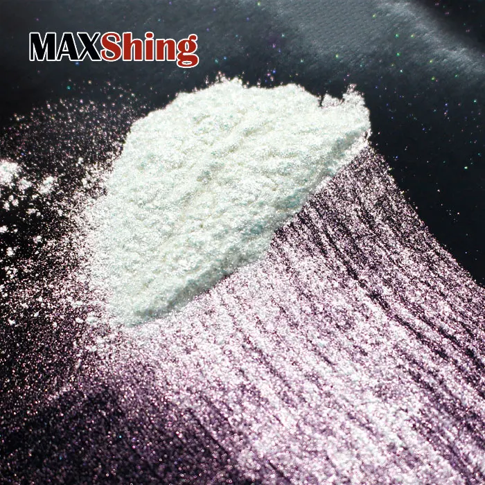 Color Shift Chameleon Pigment Ghost Pearl Mica Powder Rainbow Interference Pigment for Eyeshadow Lipstick Highlighter Makeup
