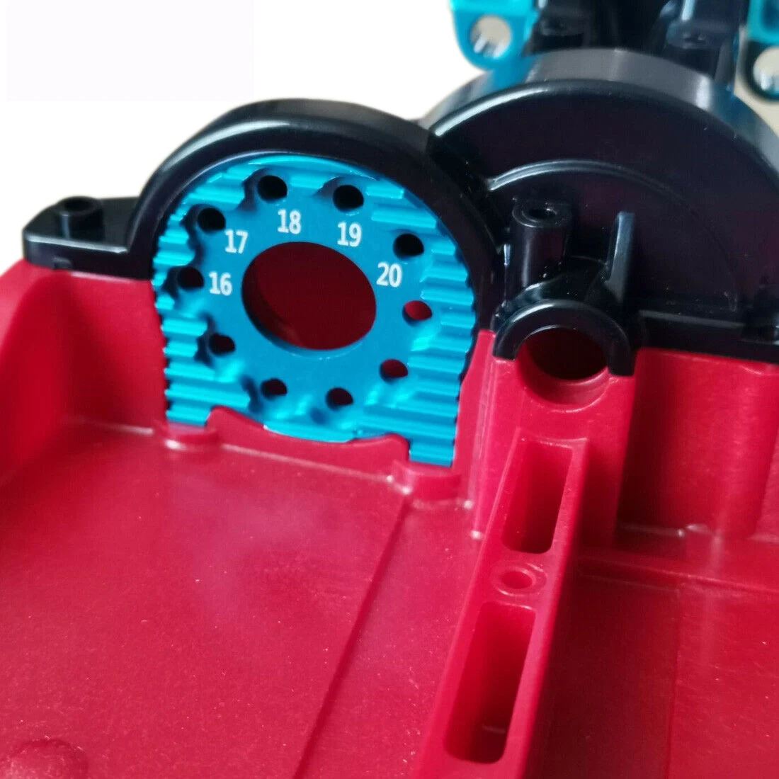 Custom oem 1/10 Tamiya TT-02/TT02B/TT02D 54558 RC Drift Car Upgrades Parts light Aluminum Motor Mount Plate Heat Sink