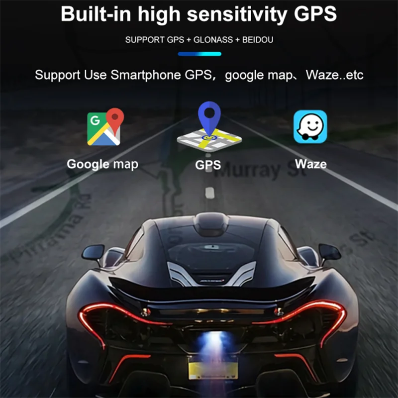 CPA7 Wireless Carplay Smart Box Android Auto YouTube Netflix USB flash drive playback phone mirroring push