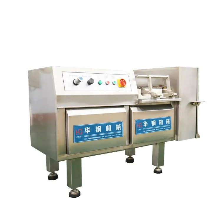 Automatic meat cuber chicken breast cutter frozen meat dicer cube cutting machine goat meat dicer machine