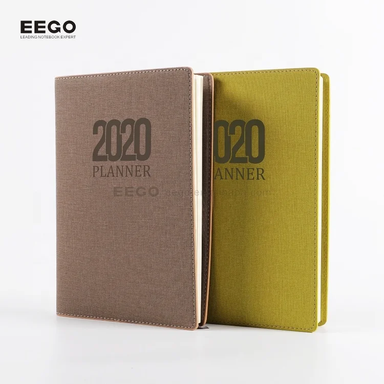 2029 custom calendar eco friendly school german weekly photos custom girl boss day marble design hard cover planner