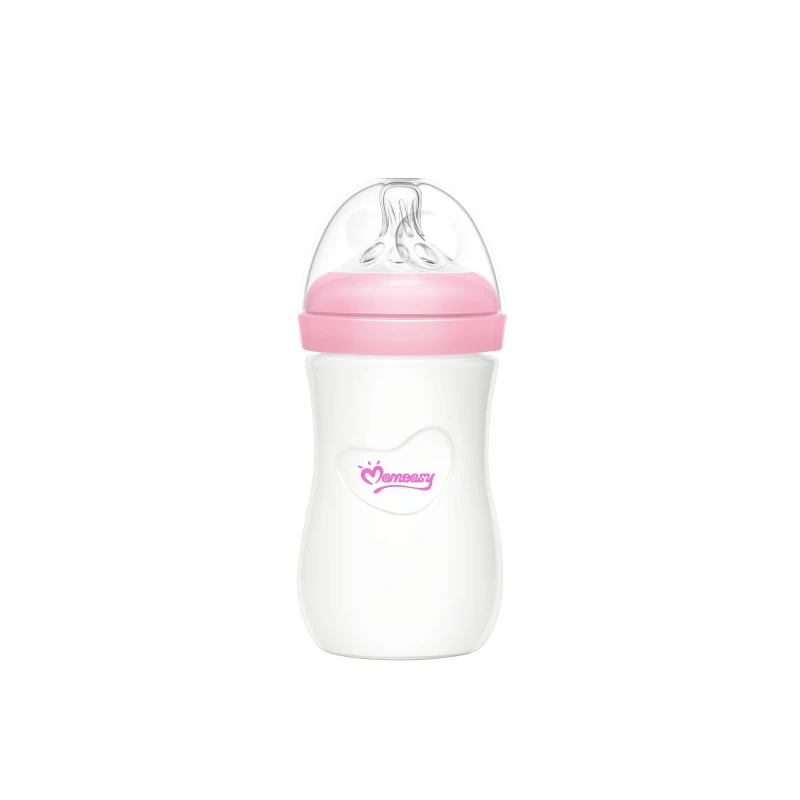 
Borosilicate Glass Feeding Bottle 240ml MOQ One Carton Factory Directly Supply 