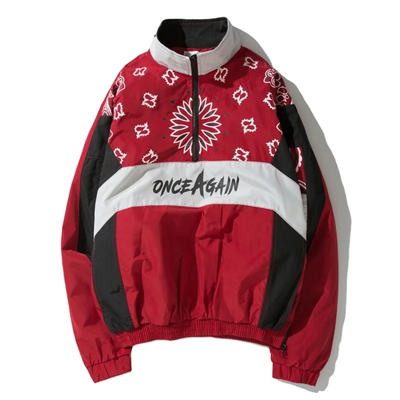 Chinese custom apparel cut and sew jacket 2018