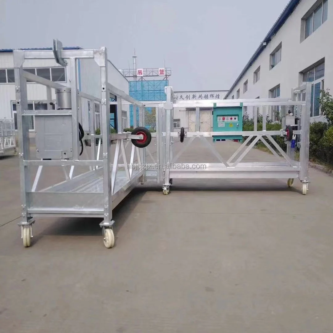 Zlp800 aluminum gondola scaffolding building cleaning equipment