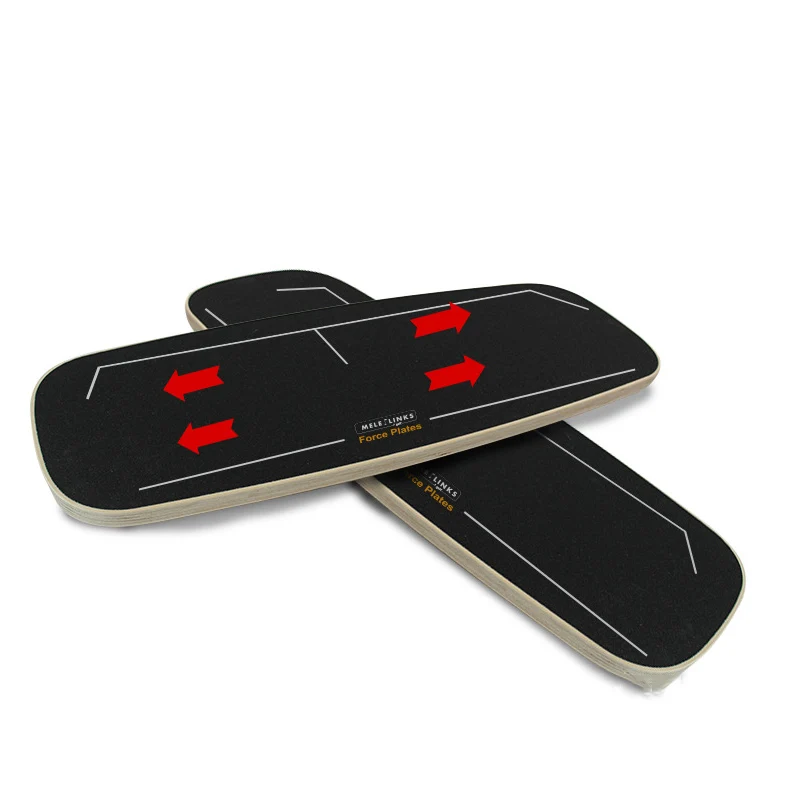 High Quality Golf Training Practice Aids Golf Swing Balance Board Wood Golf Putting Trainer Pressure Plate