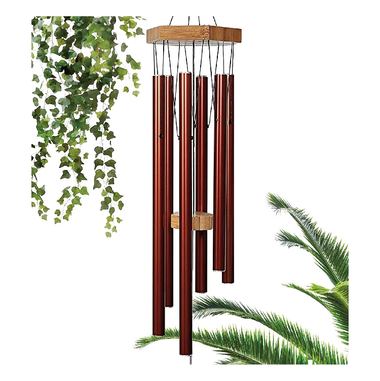 29inch Silver Wind Chimes for Outside for Garden Decor