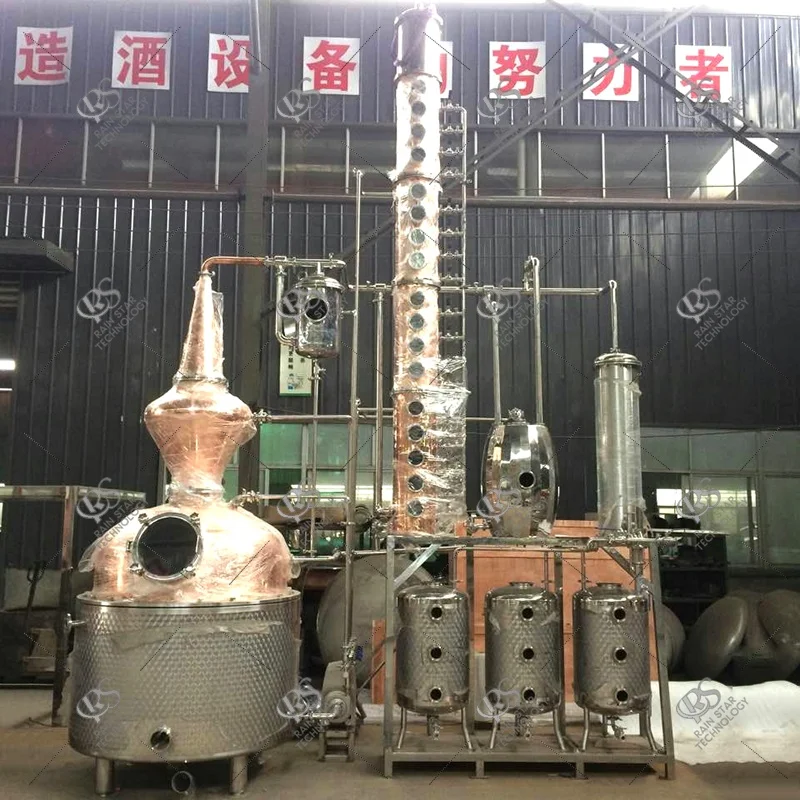 250 liter 300 liter RS Stainless Steel Distillery Machinery Still Type Distill Alcohol Copper Still Moonshine