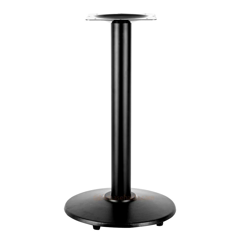 Factory price luxury dining used table meta centre iron legs