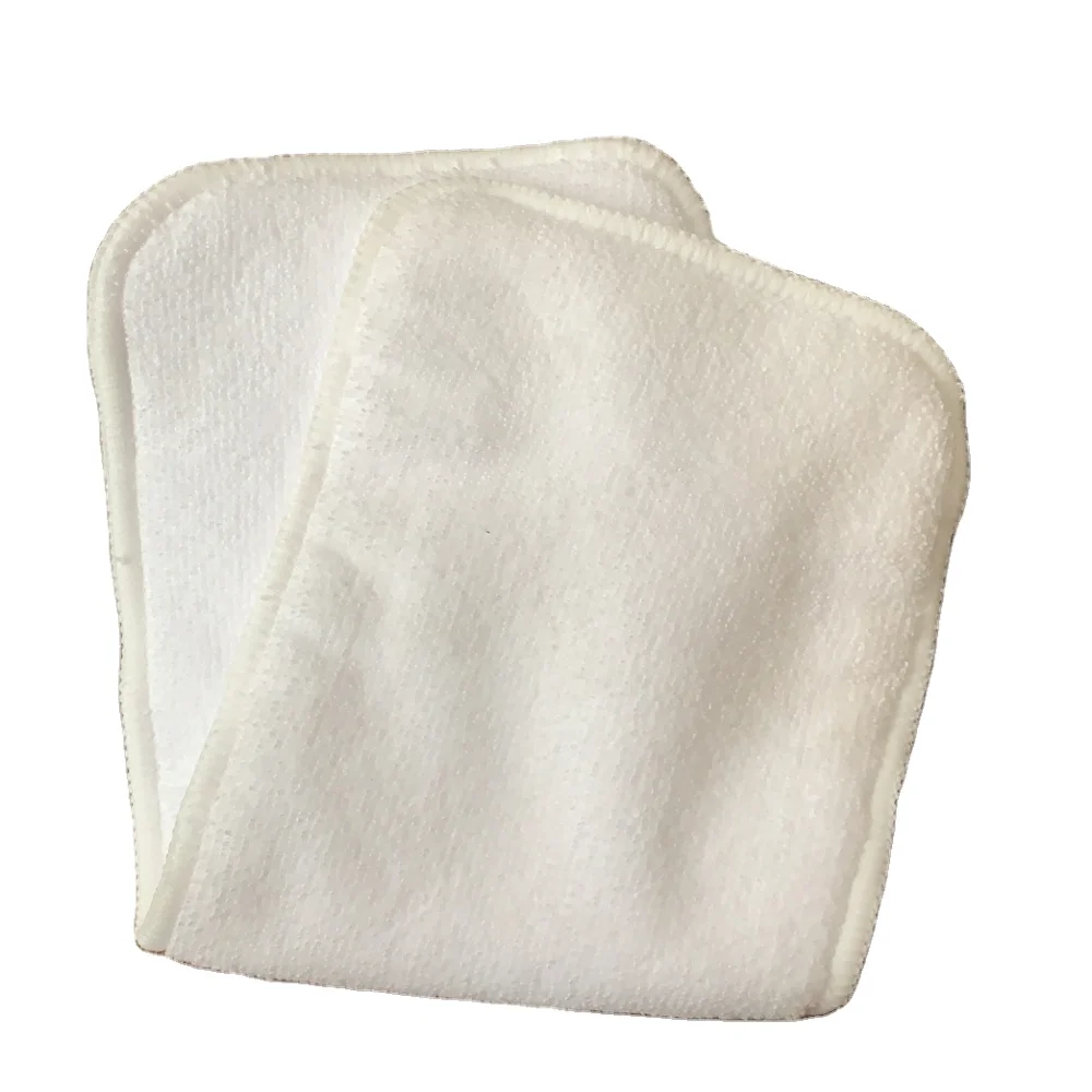3layer microfiber baby cloth diaper insert reusable diaper inserts