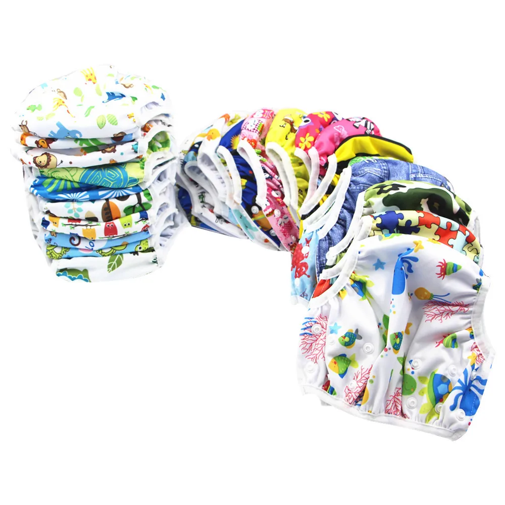 Waterproof Reusable New Print Baby Swimming Pants Swim Diaper Factory