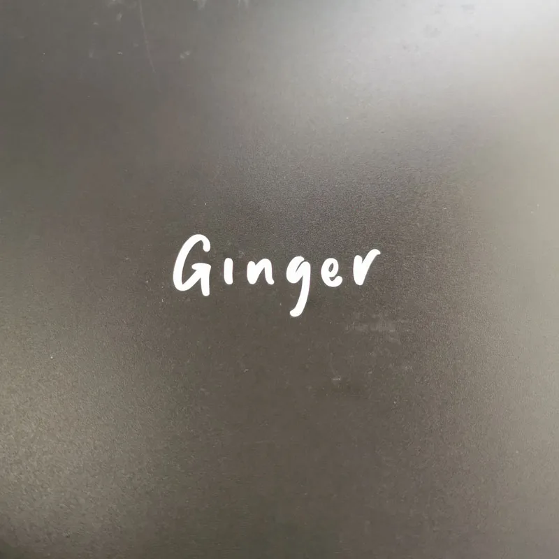 Custom car lettering stickers with no background