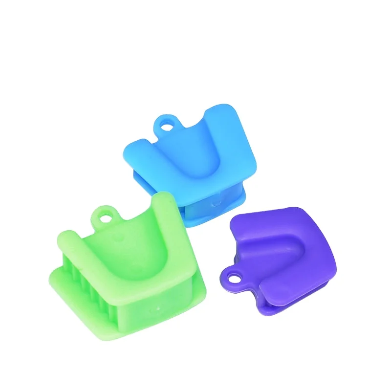 Dental Cheek Retractor Orthodontic soft Silicone Bite Blocks Disposable Retractor Mouth Prop