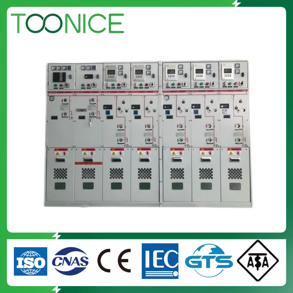 Toonice 11kv high voltage electrical sf6 gas insulated ring main unit rmu switchgear gis box