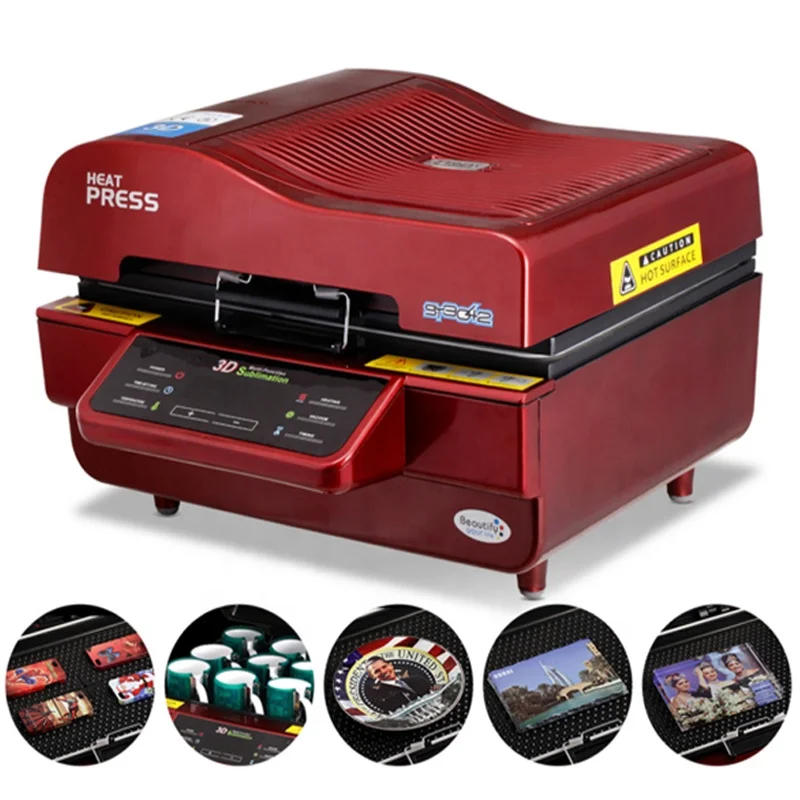 ST3042 Yiwu 3D Sublimation Vacuum Heat Press Machine for Phone Case/ Mug/ Plate/ Glass/ Wood /Rock  Photo Printing