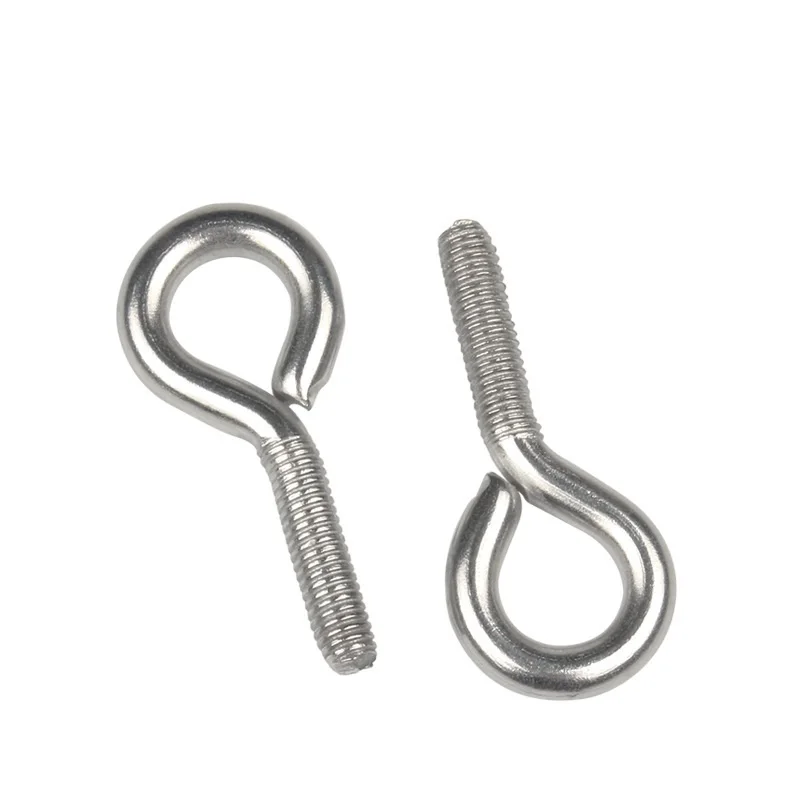 Eye steel screw