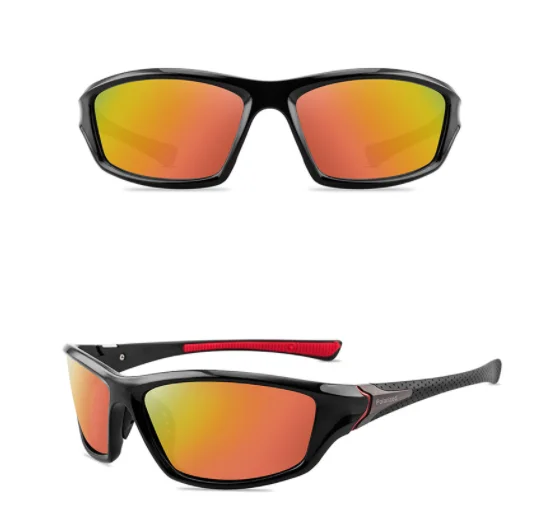 Мужские спортивные солнцезащитные очки для улицы, стильные мужские солнцезащитные очки для верховой езды, солнцезащитные очки нескольких цветов, мужские спортивные поляризационные, 2022