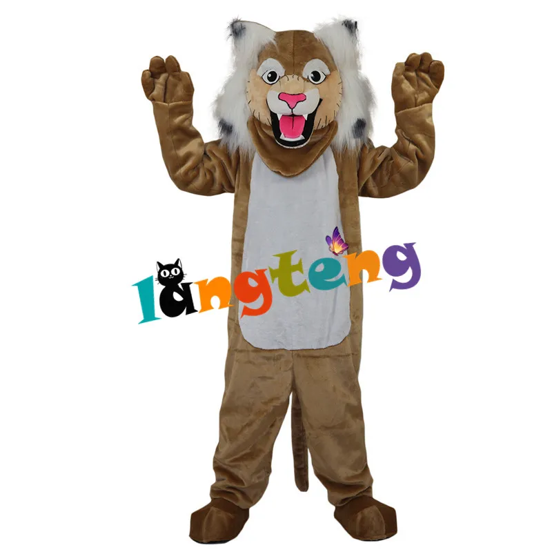 857 Cartoon Halloween Cosplay Party Christmas  Carnival Apparel Wildcat Stray Cat Hare Racoon Mascot Costumes