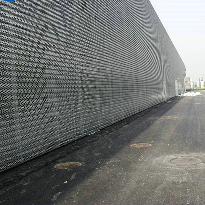 Hexagonal Hole Type Perforated Metal Panel for Wall Cladding Screen