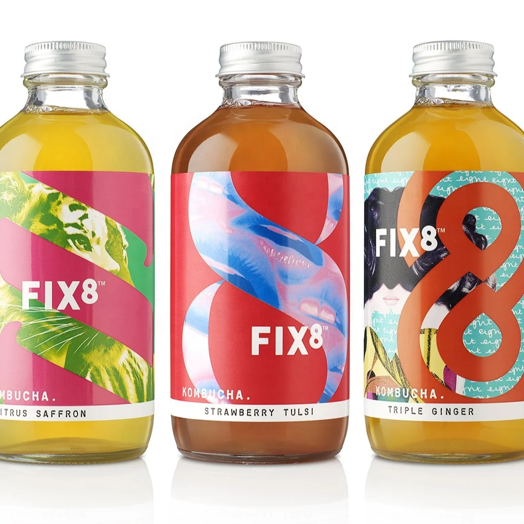 Tea drink  250~500ml Aluminum Can with private label free samples pack of 24