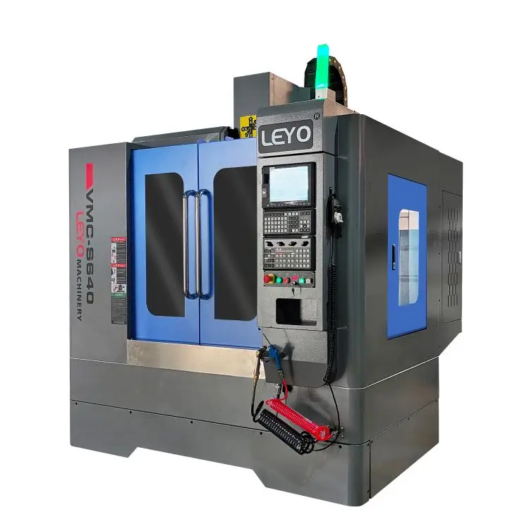 LEYO new graphite machining center wet machining  5 axis cnc milling machine 5 axis cnc machining center