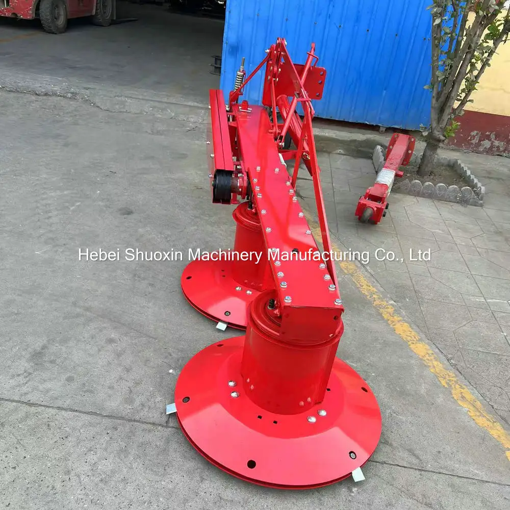 lawn mower blade 1.35m Working Width Tractor Mounted Pto Shaft drum mower